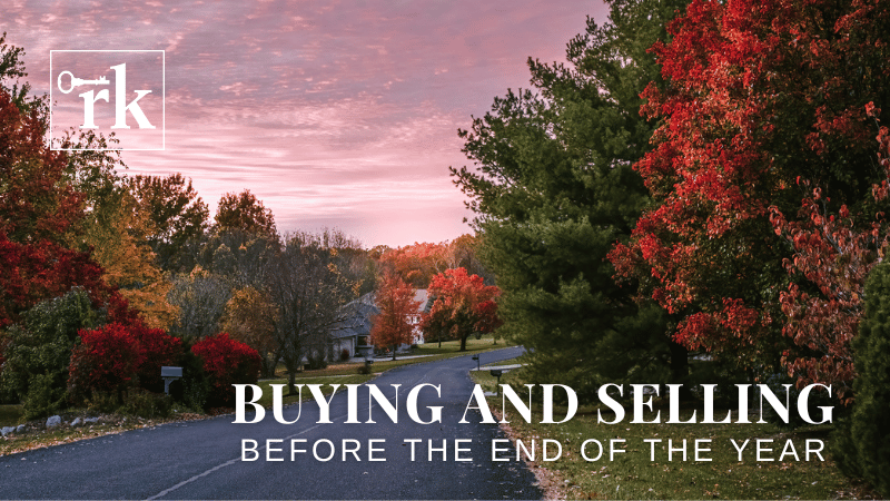 Should You Buy or Sell Around St. Louis Before the End of the Year? | RedKey Realty Leaders